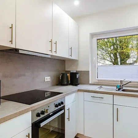 Apartmán Wellenrauschen - Whirlpool Badewanne - Terrasse - Ruhig Gelegen *